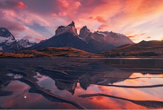 Beach Near Mirador Cuernos Torres Del Paine National Park Magallanes Chile 63