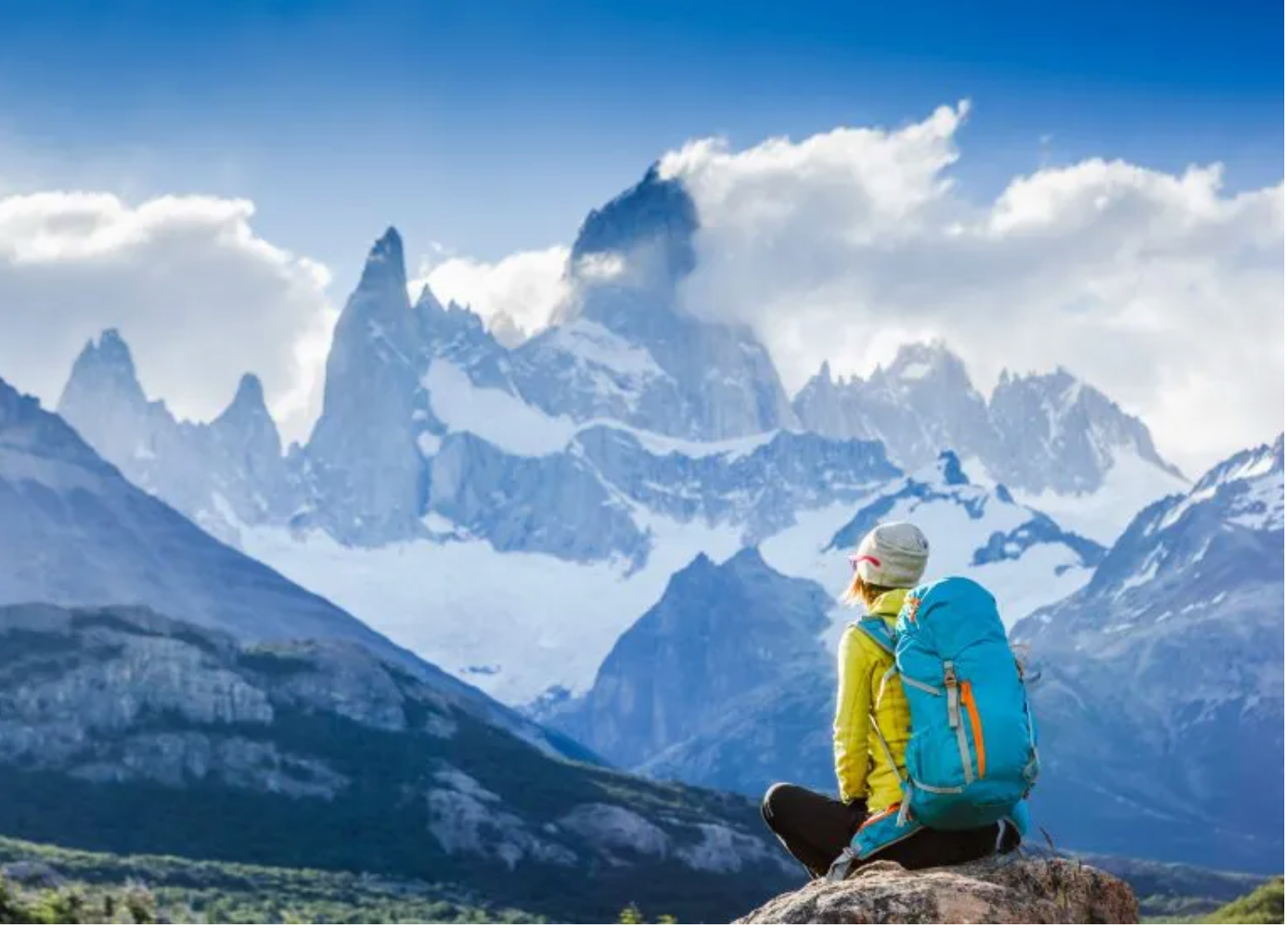 Mirador Fitz Roy Los Glaciares National Park North Area Santa Cruz Argentina